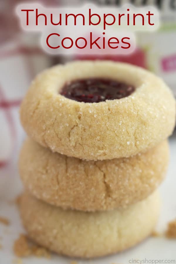 Text on image Thumbprint Cookies