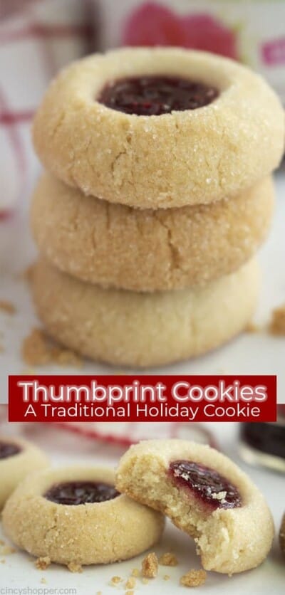 Thumbprint Cookies - CincyShopper