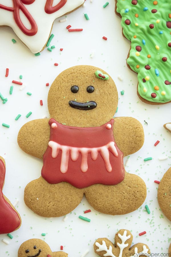 Gingerbread Cookies decorated