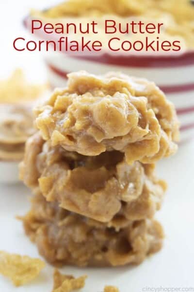 Peanut Butter Cornflake Cookies - CincyShopper