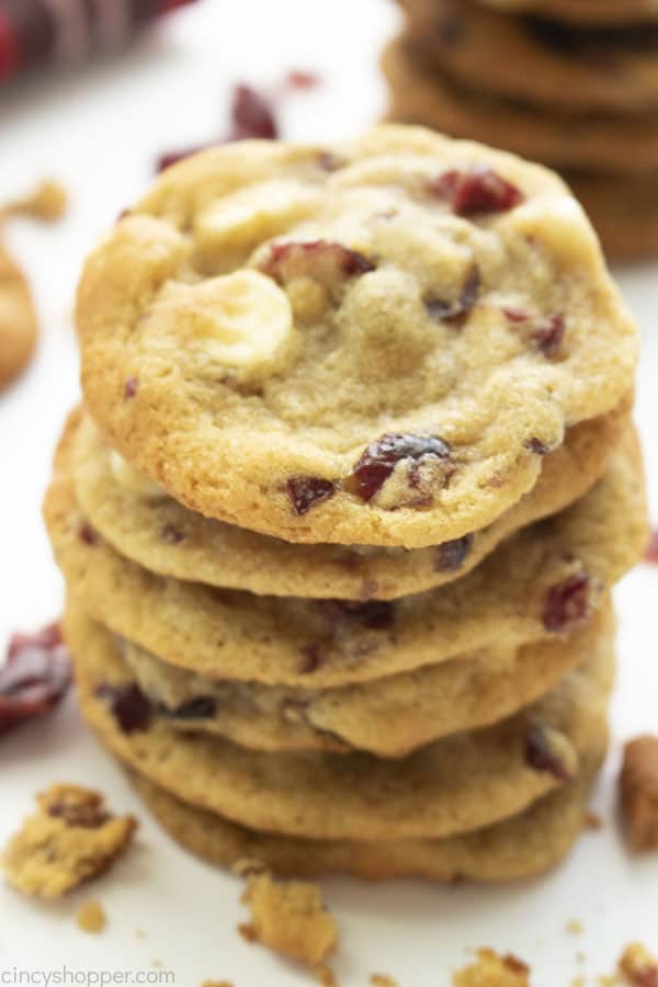 White Chocolate Cranberry Cookies