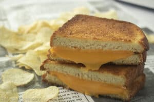 Air Fryer Grilled Cheese - CincyShopper