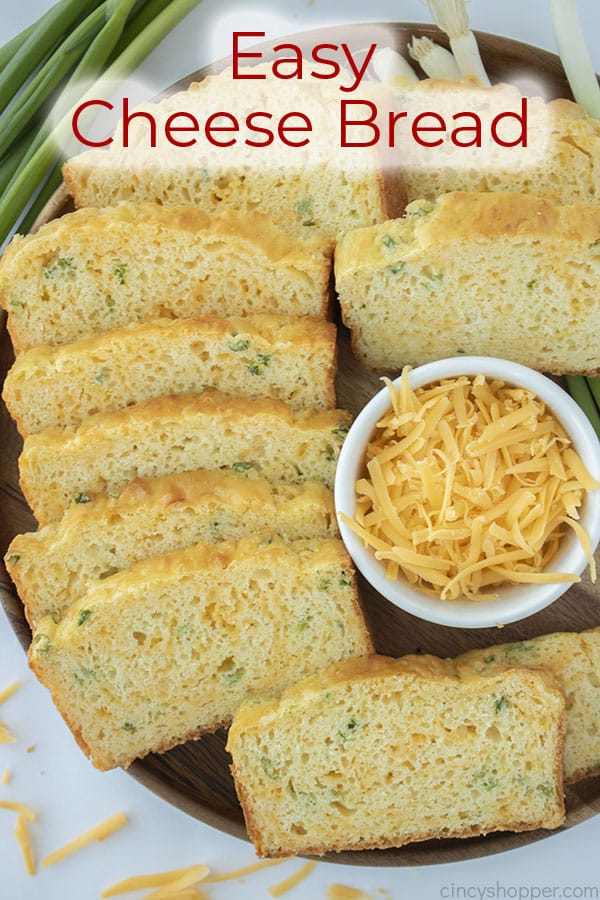 Text on image Cheese Bread