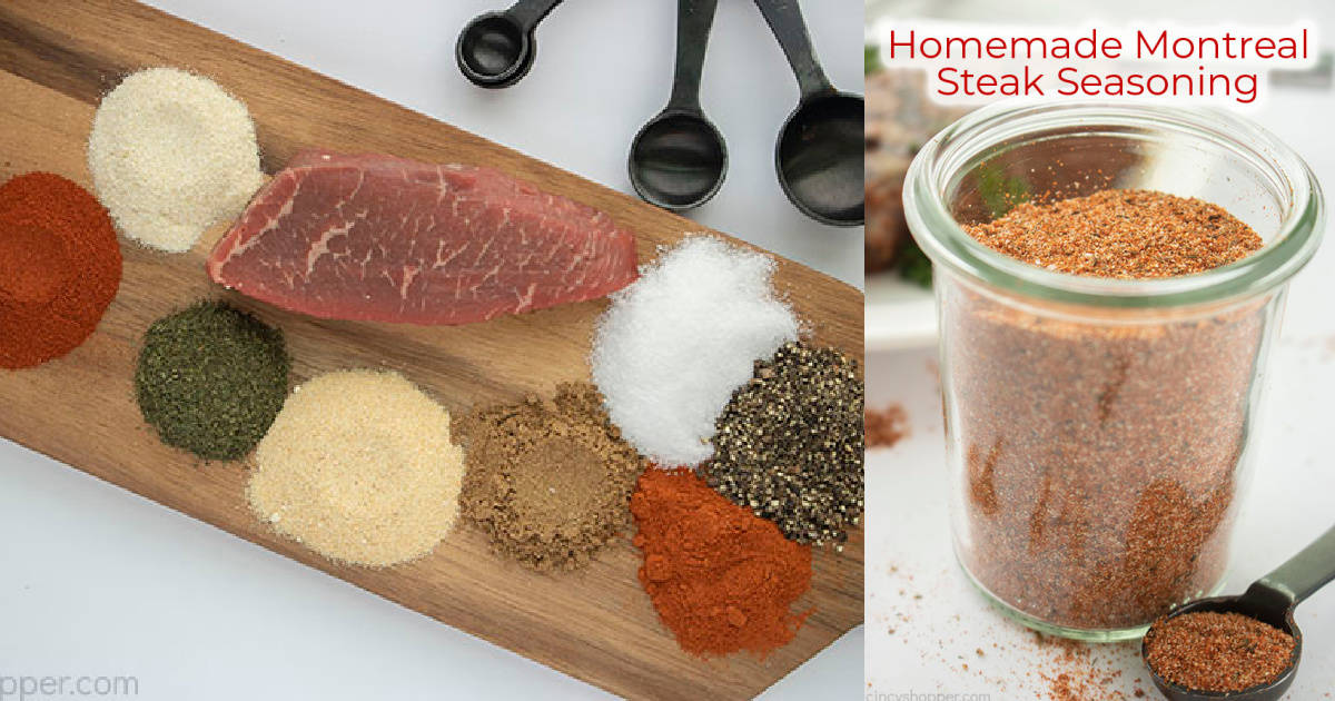 Homemade Montreal Steak Seasoning