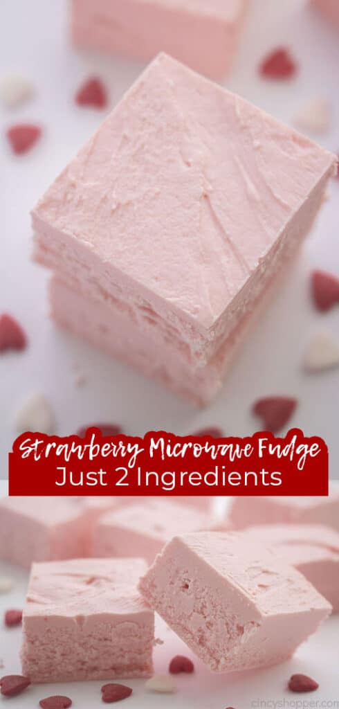 Strawberry Microwave Fudge - CincyShopper