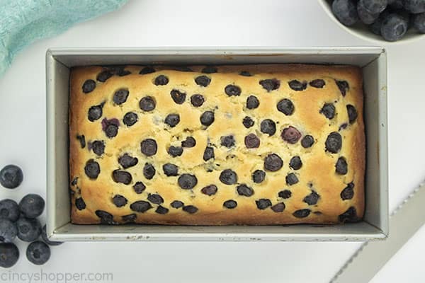 Fresh baked Blueberry loaf