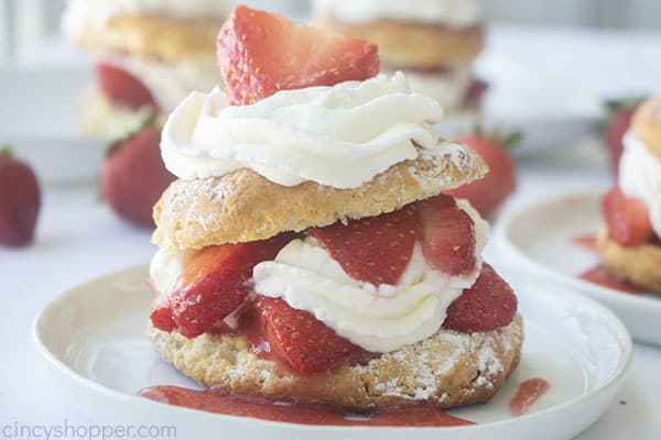 Finished Strawberry Shortcake