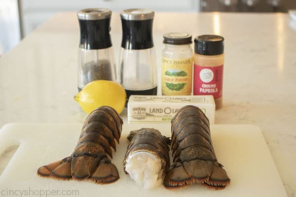 Ingredients for Best Lobster Tail