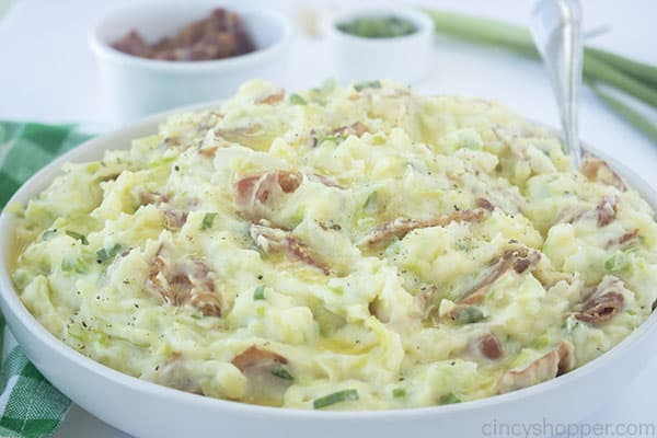 Irish mash in a bowl