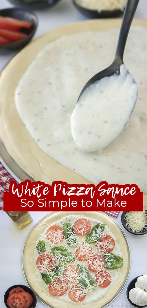 BEST White Pizza Sauce Recipe