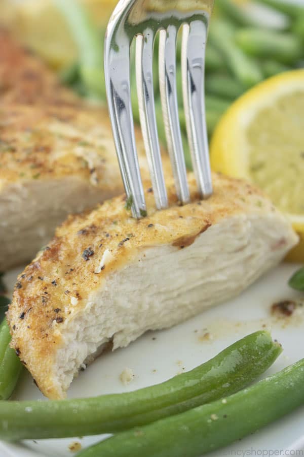 Pan seared Lemon Pepper Chicken Breast