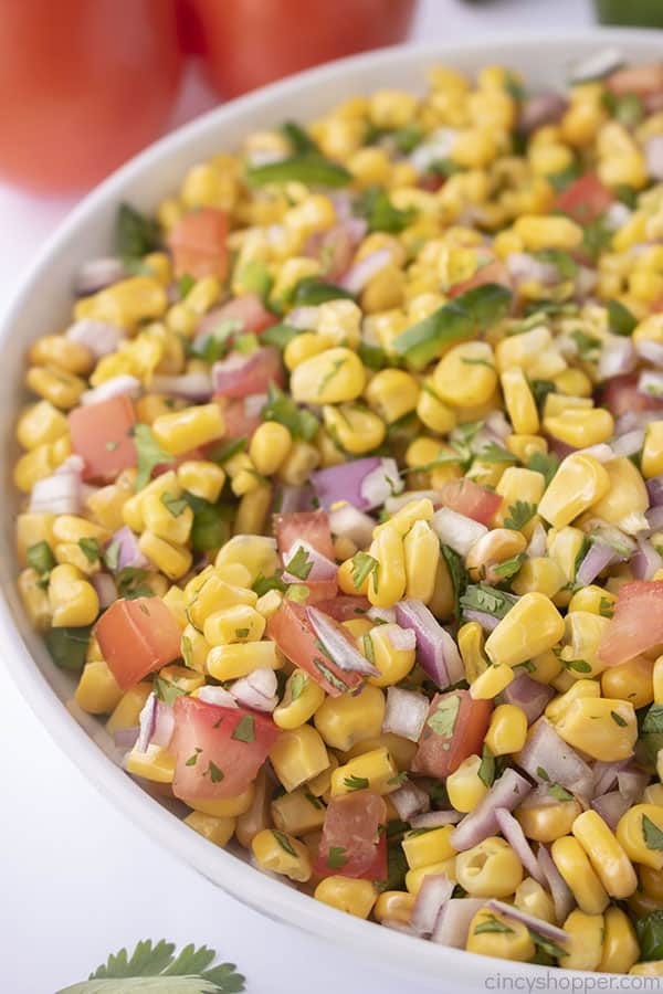 Homemade Corn Salsa like Chipotle 