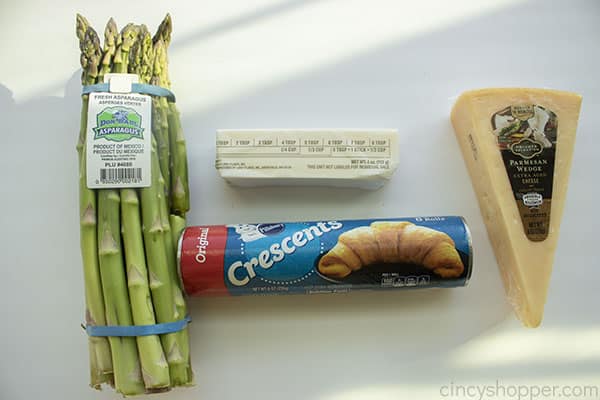 Ingredients for Asparagus appetizer