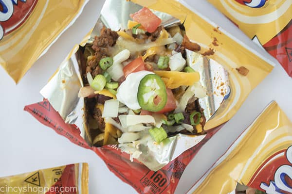 Frito Pie Walking Taco in a bag