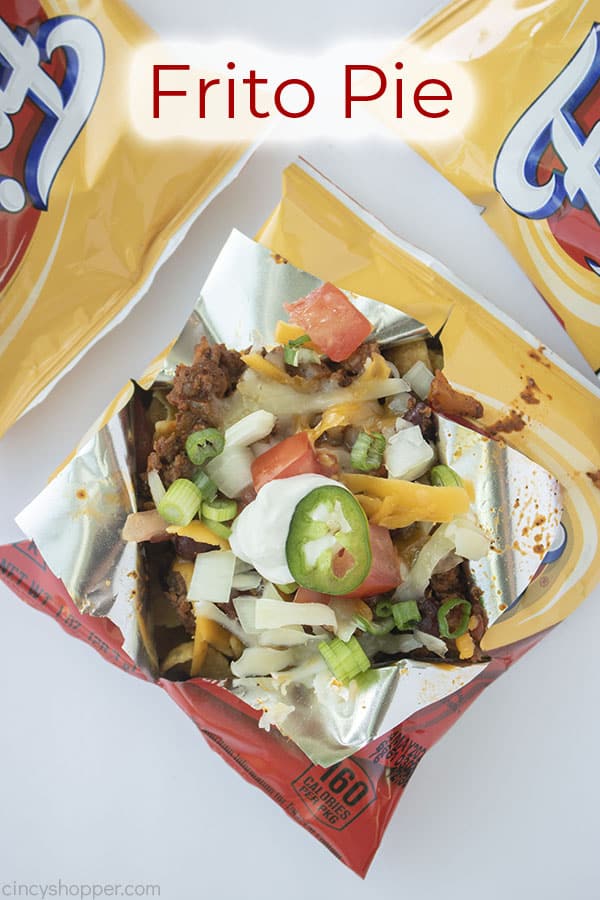 Text on image Frito Pie