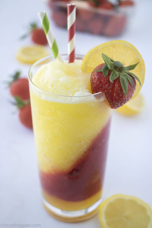 Lemonade Frozen Fruit Cups Recipe 