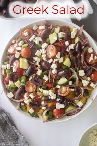 Greek Salad - CincyShopper