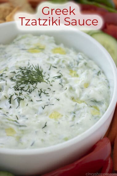 Greek Tzatziki Sauce - CincyShopper