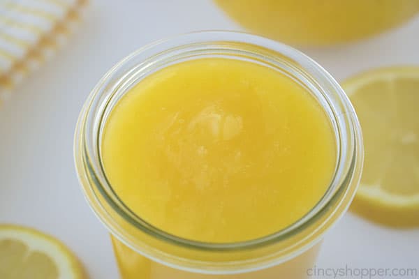 Easy lemon curd in a jar