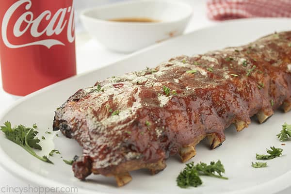 Rack of Cocoa Cola ribs