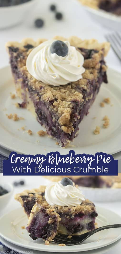 Creamy Blueberry Pie - CincyShopper