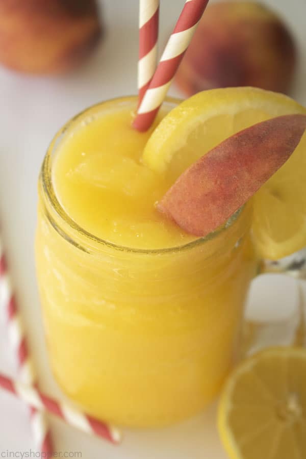 Southern Peach lemonade frozen