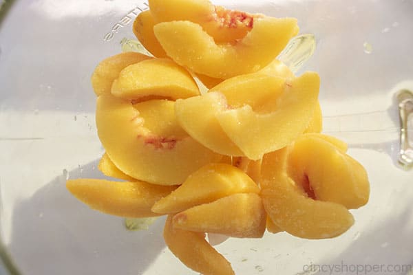 Blender Peach Ice Cream - CincyShopper