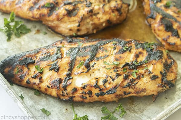 Grilled Chicken Breast with Ranch