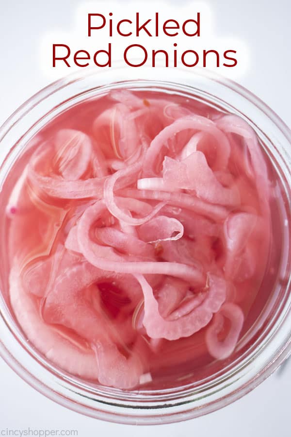 Text on image Pickled Red Onions