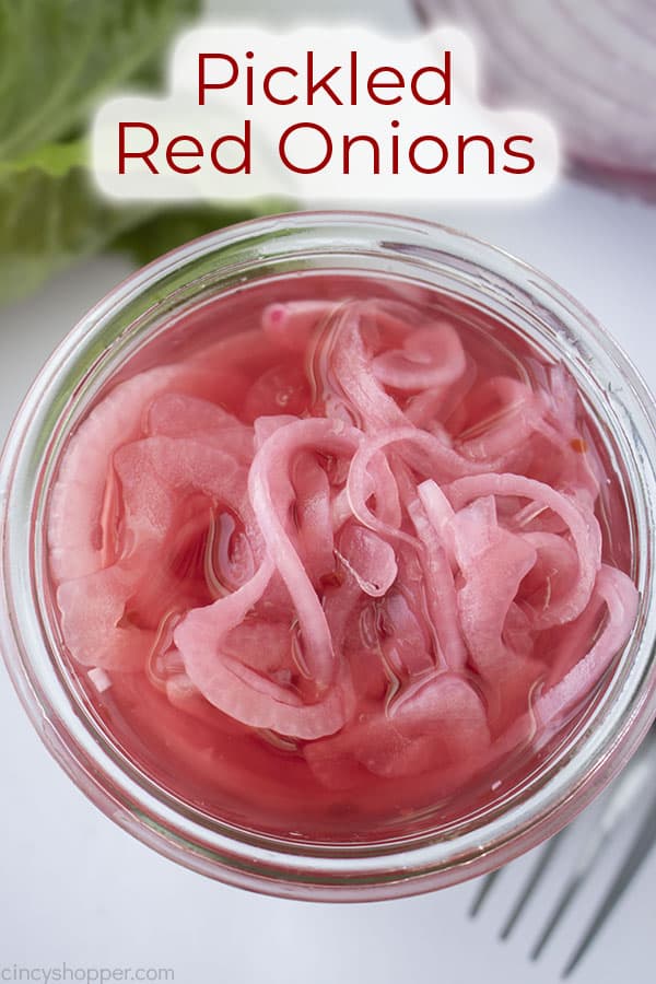 Text on image Pickled Red Onions