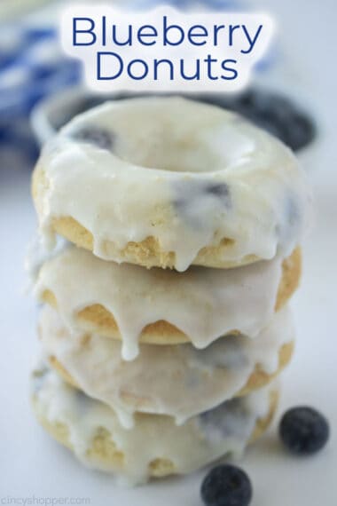 Baked Blueberry Donuts - CincyShopper