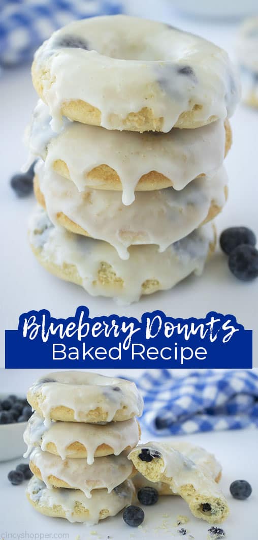 Long pin Blueberry Donuts Baked Recipe