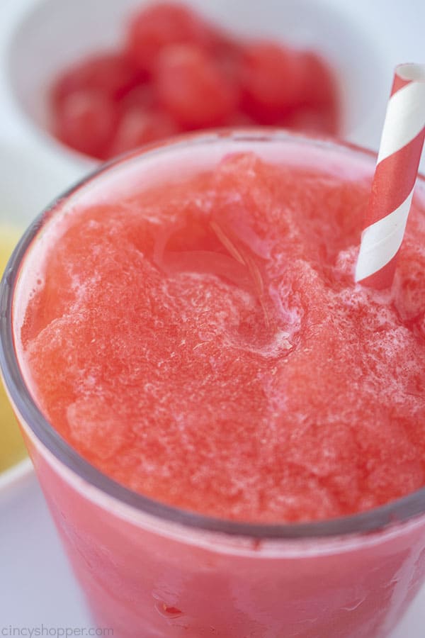 Homemade Cherry Slush