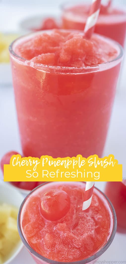 Long pin Cherry Pineapple Slush So refreshing