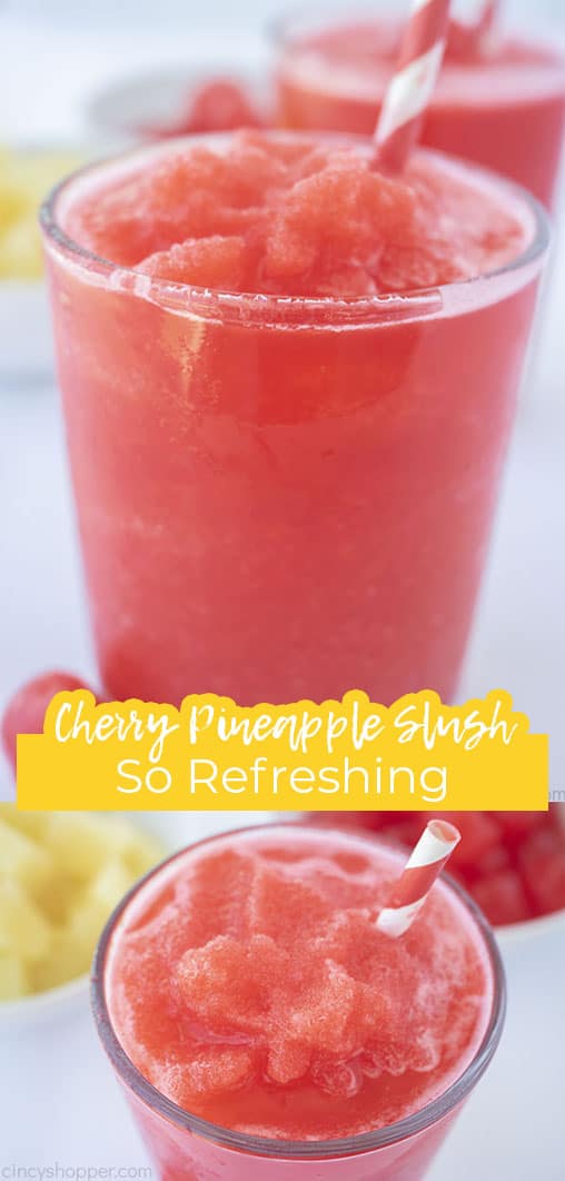 Long pin Cherry Pineapple Slush So refreshing
