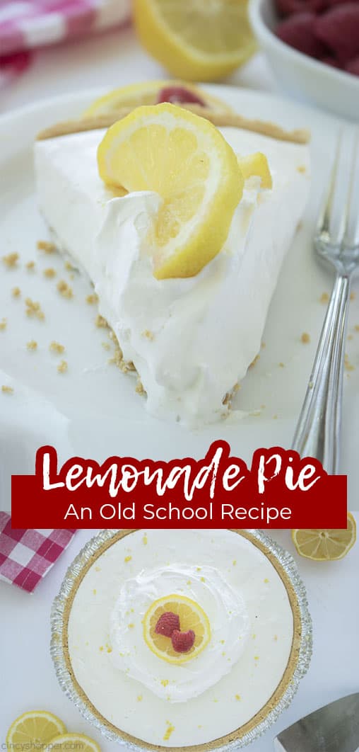 Long pin collage Lemonade Pie An Old School Recipe