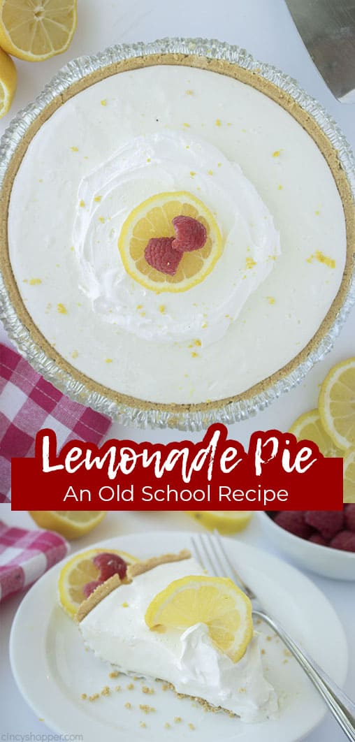 Long pin collage Lemonade Pie An Old School Recipe