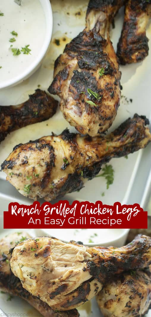 Long pin Ranch Grilled Chicken Legs An Easy Grill Recipe