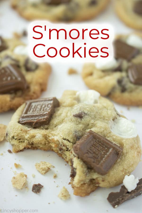 Text on image S'mores Cookies