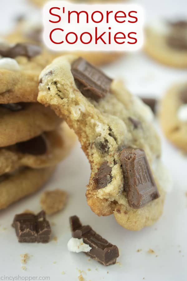 Text on image S'mores Cookies