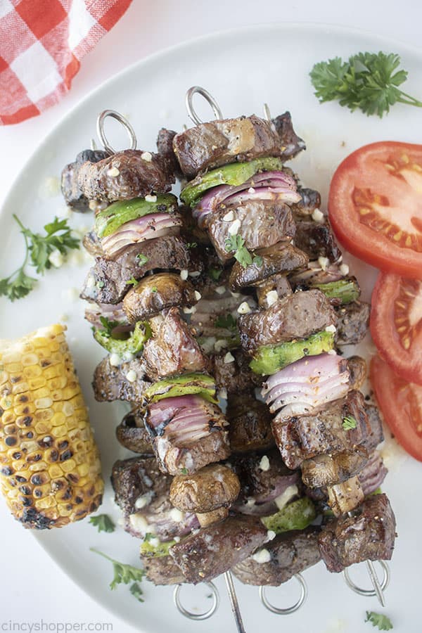 Steak kebabs hotsell