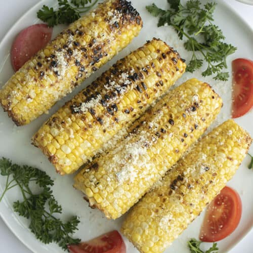 Parmesan Grilled Corn on the Cob - CincyShopper