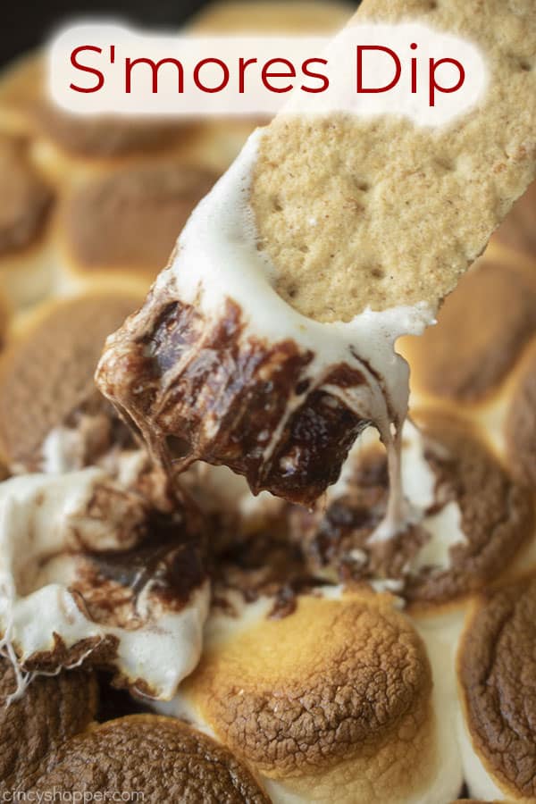 Text on image S'mores Dip