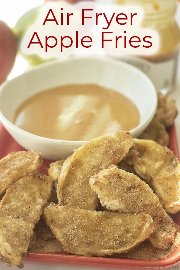 Text on image Air Fryer Apple Fries