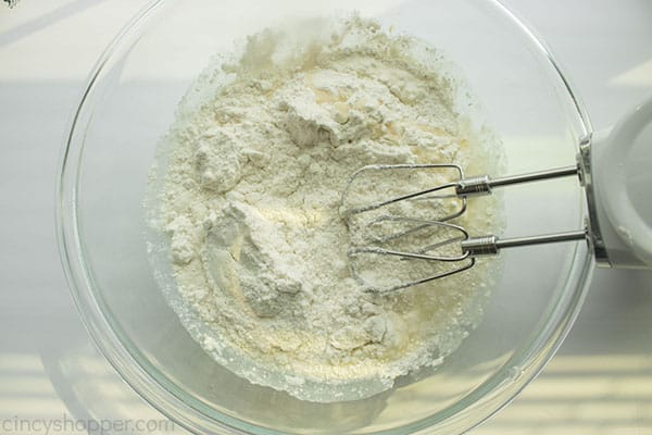 Cake mix with milk