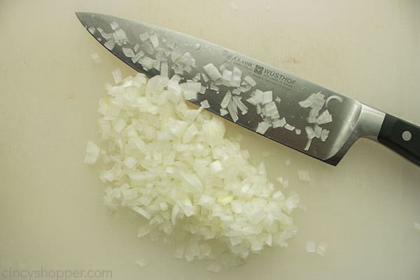 onion diced