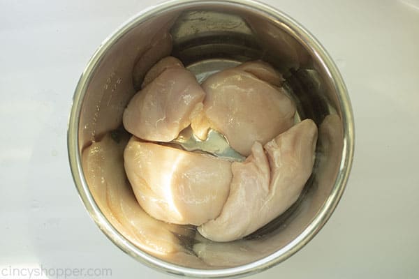 Chicken in Instant Pot