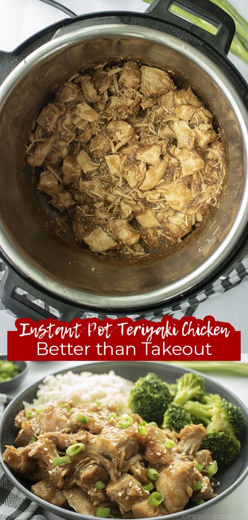 Long p in Instant Pot Teriyaki Chicken Better than Takeout