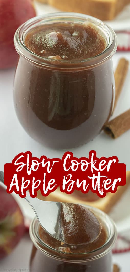 Long pin Slow Cooker Apple Butter