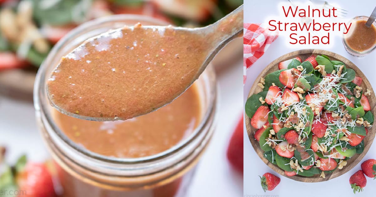 Walnut Strawberry Salad